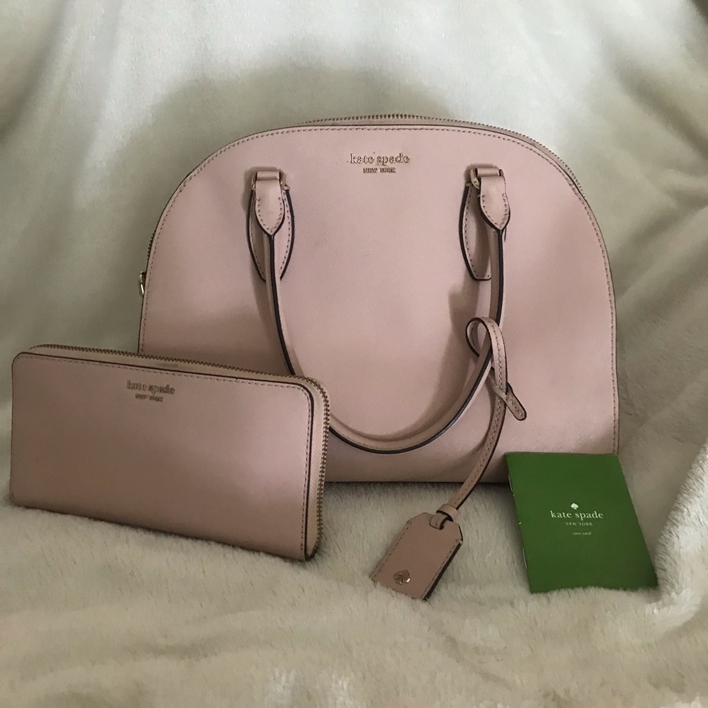 Kate Spade purse with matching wallet